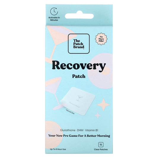 The Patch Brand, Recovery Patch, 15 Clear Patches - Image 1