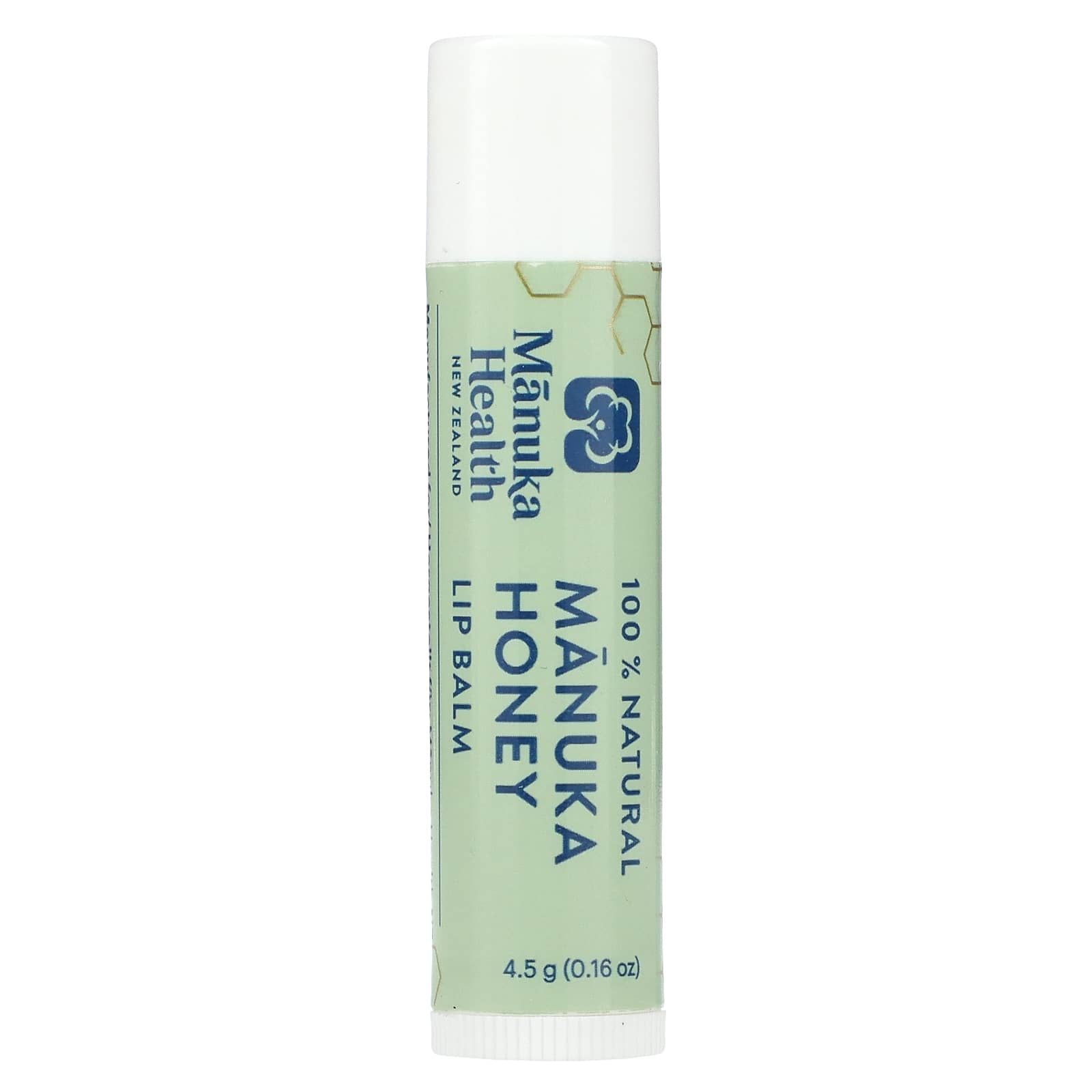 Manuka Health, 100% Natural Manuka Honey Lip Balm, 0.16 oz (4.5 g) - Image 1