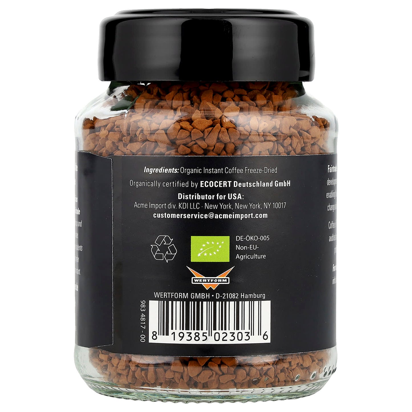 Mount Hagen, Organic Instant Espresso, 1.76 oz (50 g) - Image 2