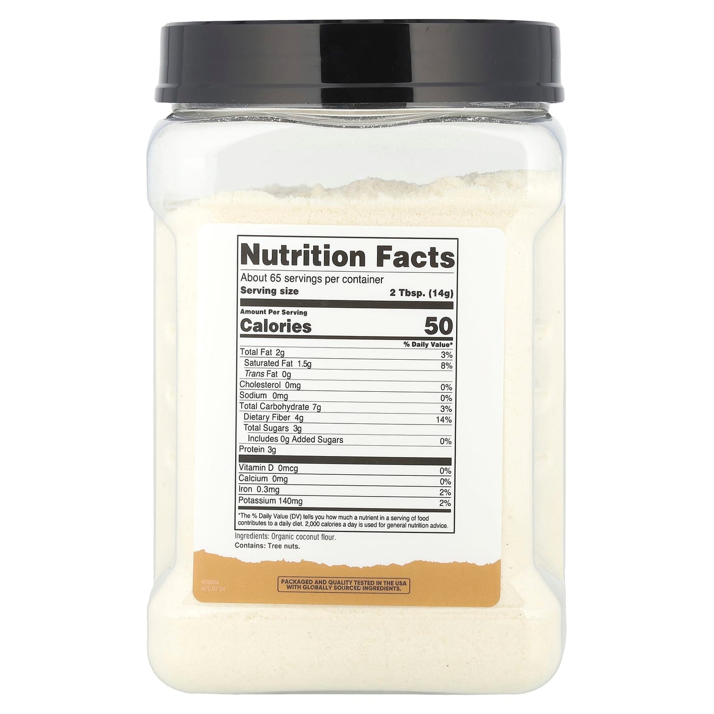 Nutricost, Pantry, Organic Coconut Flour, 32.4 oz (907 g) - Image 2