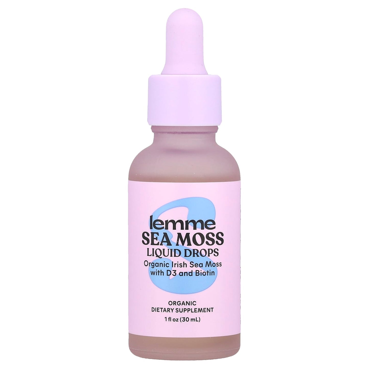 Lemme, Organic Sea Moss Liquid Drops, 1 fl oz (30 ml) - Image 1