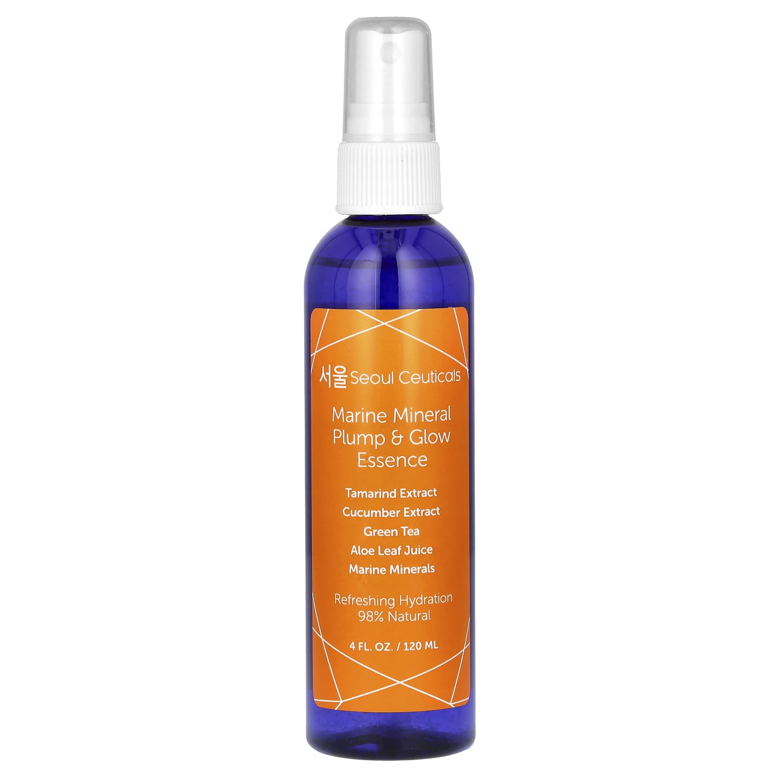 SeoulCeuticals, Marine Mineral Plump & Glow Essence, 4 fl oz (120 ml) - Image 1