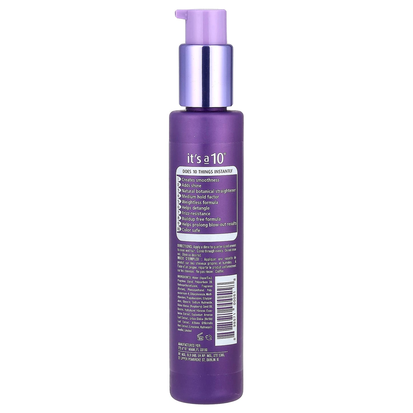 It's a 10 Silk Express Miracle Silk Smoothing Balm for Smooth Hair - Image 2