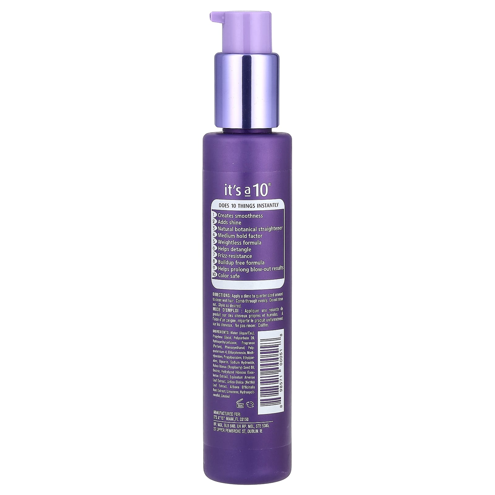 It's a 10 Silk Express Miracle Silk Smoothing Balm for Smooth Hair - Image 2
