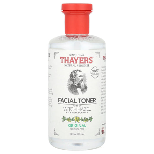 Thayers, Witch Hazel Facial Toner, Alcohol-Free, Original, 12 fl oz (355 ml) - Image 1