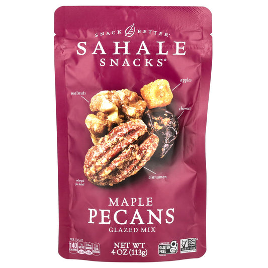 Sahale Snacks, Maple Pecans, Glazed Mix, 4 oz (113 g) - Image 1