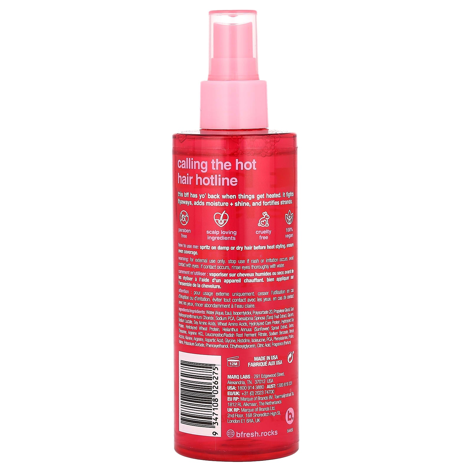 Protect & Shine with b.fresh Heat Protection Mist - 6.7 fl oz - Image 2