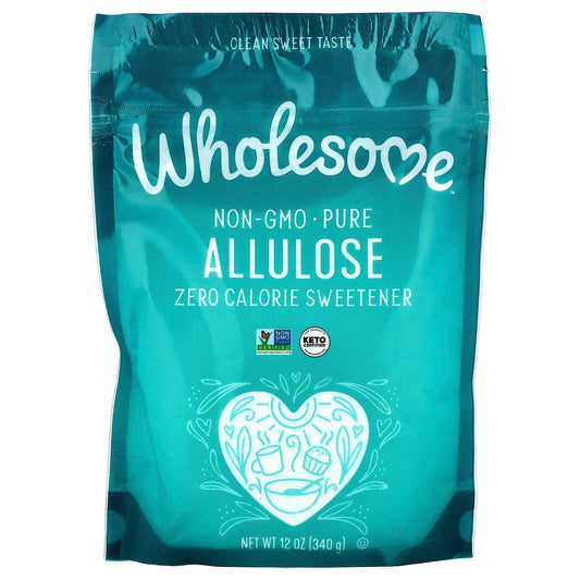 Wholesome Sweeteners, Allulose, Zero Calorie Sweetener, 12 oz (340 g) - Image 1