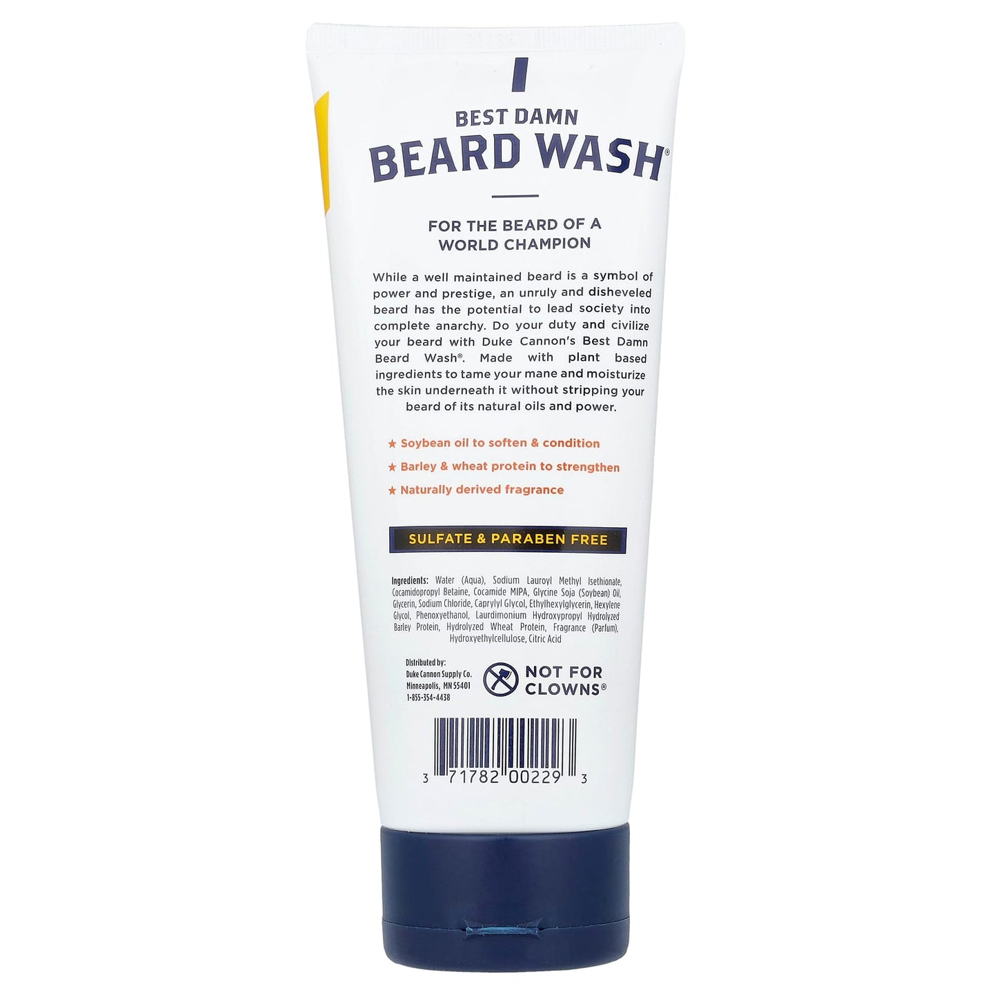 Best Damn Beard Wash Citrus Hefeweizen | Duke Cannon Supply Co. - Image 2