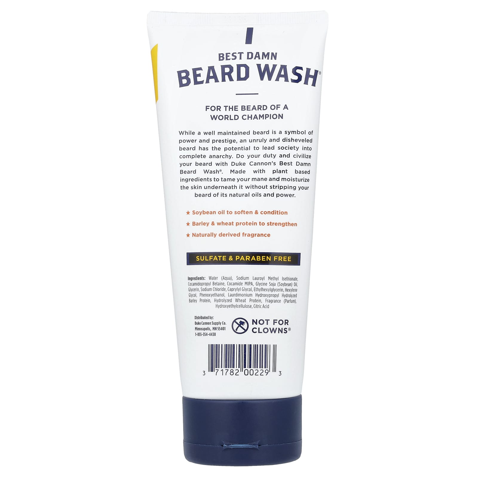 Best Damn Beard Wash Citrus Hefeweizen | Duke Cannon Supply Co. - Image 2