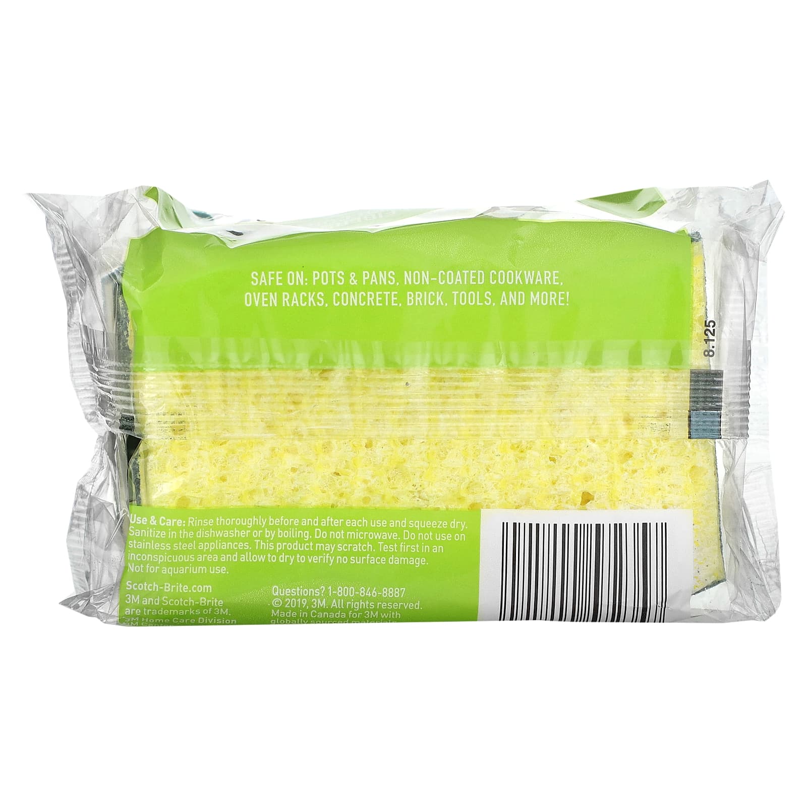 Scotch-Brite, Heavy Duty Scrub Sponges, 3 Sponges - Image 2