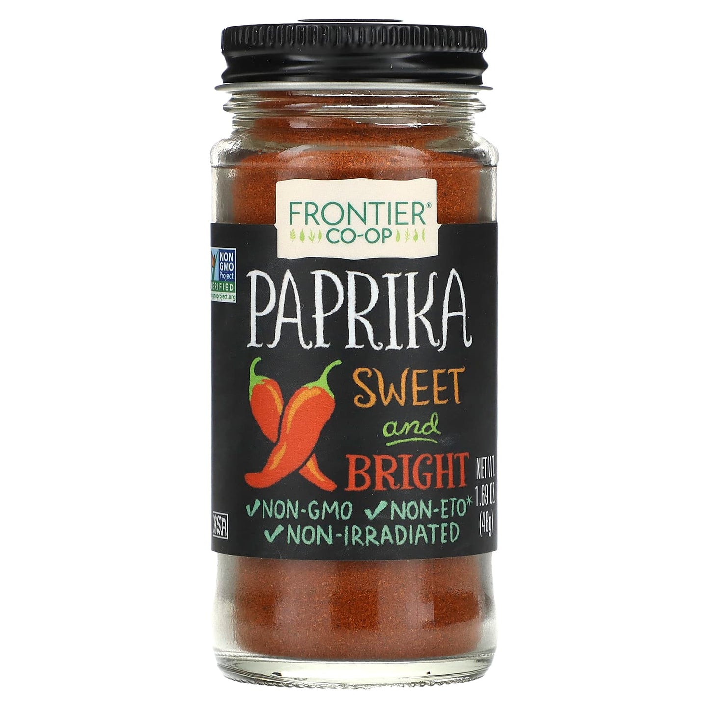 Frontier Co-op Hungarian Ground Paprika, Non-GMO, Kosher, 1.69 oz - Image 1