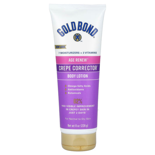 Gold Bond Age Renew Crepe Corrector Body Lotion for Dry Skin, 8 oz - Image 1