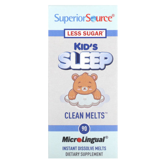 Superior Source, Kid's Sleep, Clean Melts, 90 Instant Dissolve Melts - Image 1
