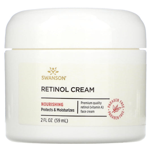 Swanson, Retinol Cream, 2 fl oz (59 ml) - Image 1