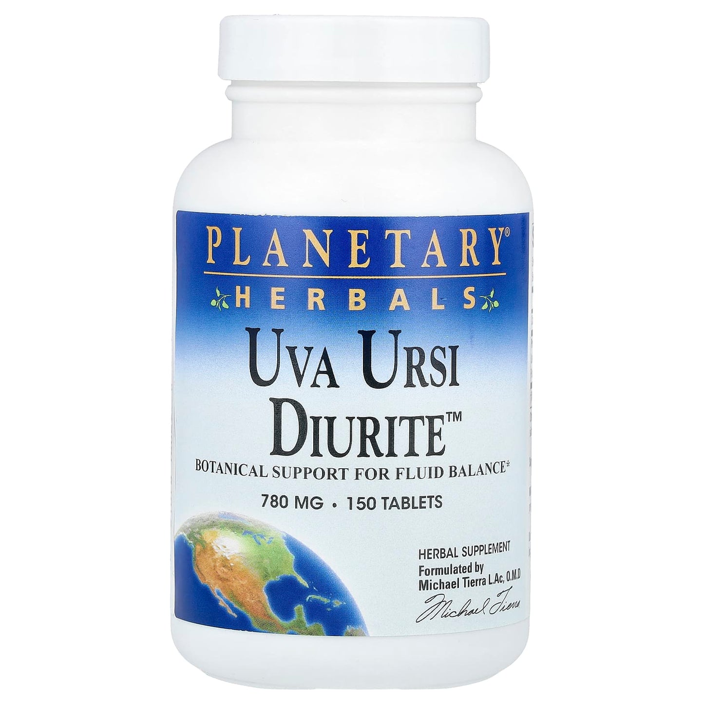 Planetary Herbals, Uva Ursi Diurite™, 150 Tablets - Image 1
