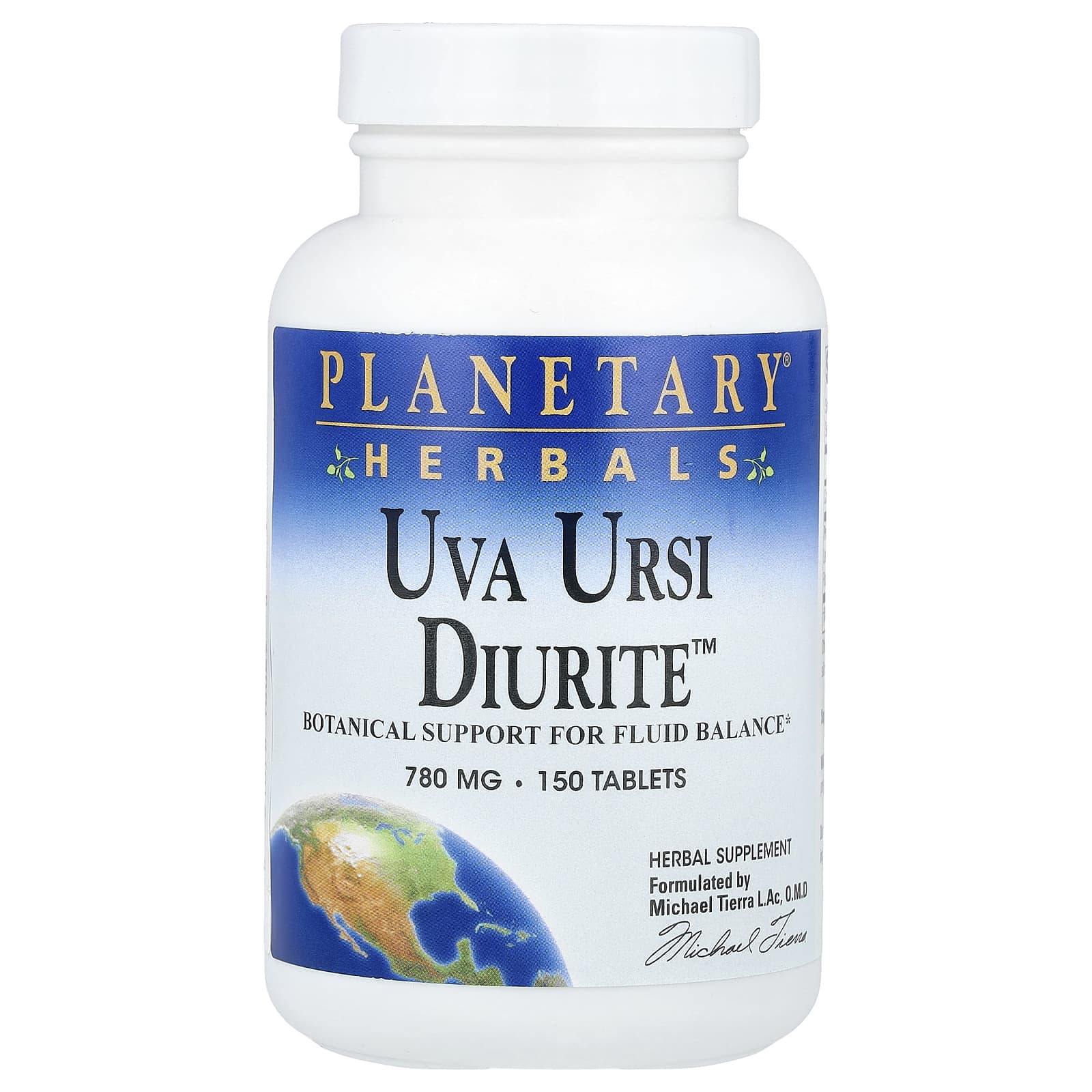 Planetary Herbals, Uva Ursi Diurite™, 150 Tablets - Image 1