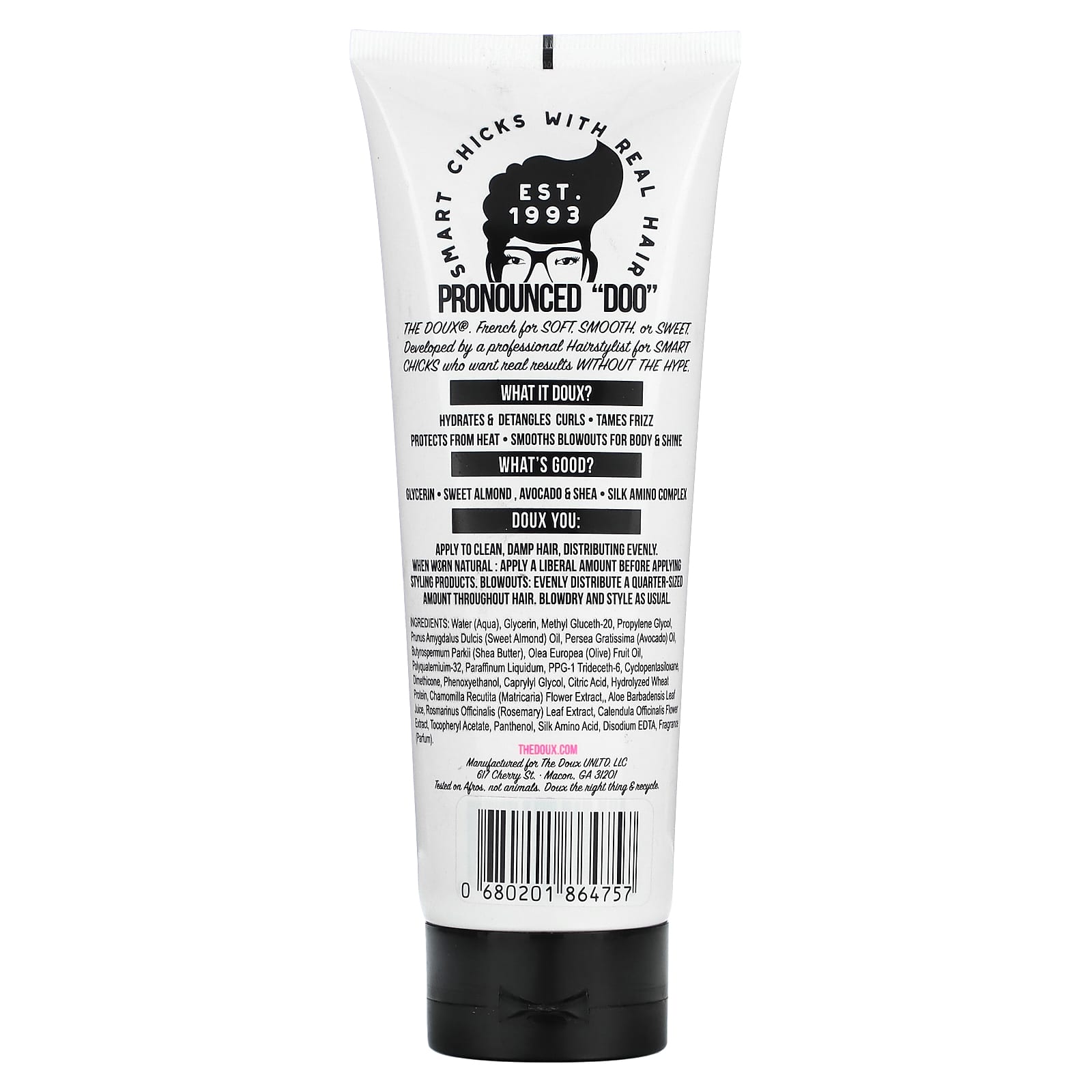 The Doux, We Want Easy, Leave-In Conditioner & Smoothing Lotion, 8 fl oz (236 ml) - Image 2