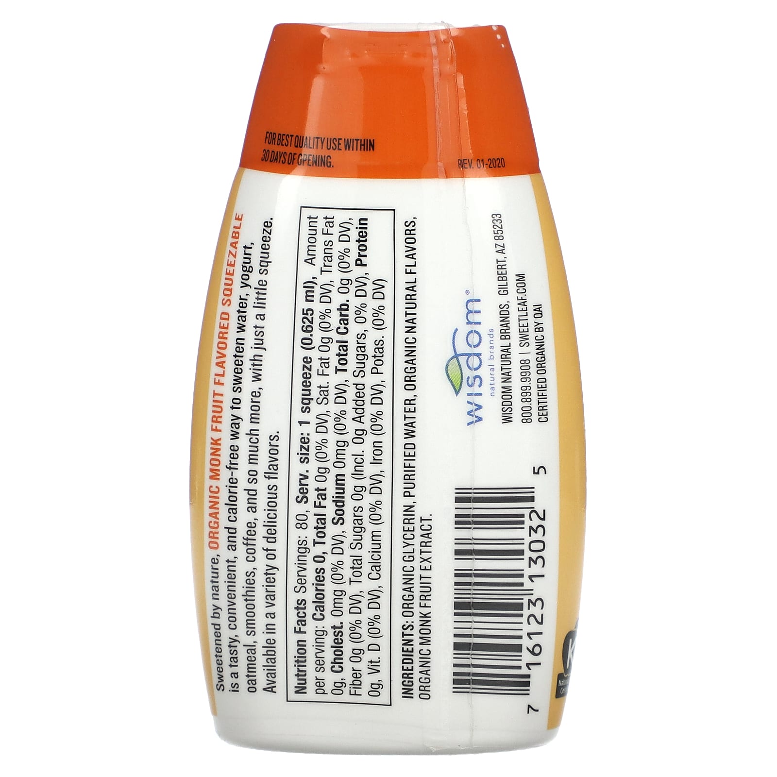 SweetLeaf Stevia, Monk Fruit Organic Sweetener Squeezable, Caramel Macchiato, 1.7 fl oz (50 ml) - Image 2