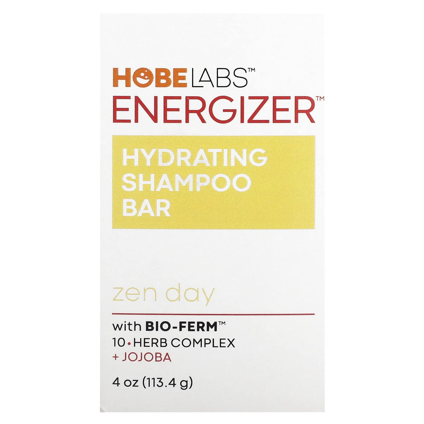 Energizing Shampoo Bar for Hydrated Hair - Hobe Labs - Image 1