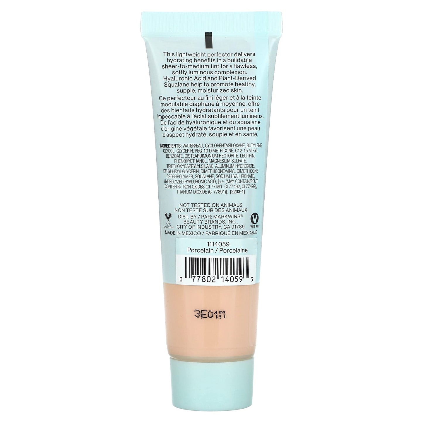 wet n wild, Barefocus, Tinted Hydrator, 1114059 Porcelain, 0.91 fl oz (27 ml) - Image 2