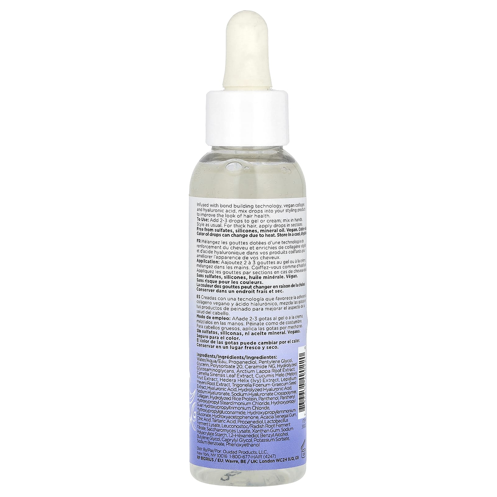 Ouidad, Unbreakable Bonds™, Mixing Drops, Fragrance Free, 2 fl oz (59 ml) - Image 2