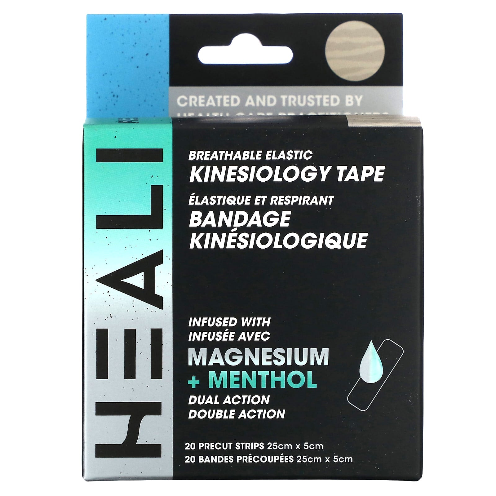 Heali Medical Corp - Breathable Kinesiology Tape for Pain Relief and Faster Recovery - Image 1