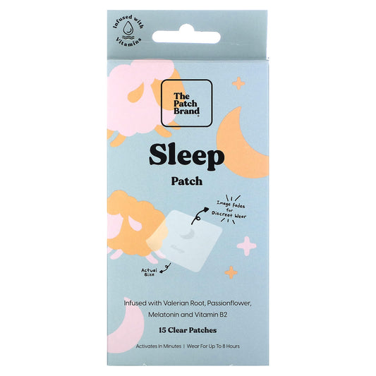 The Patch Brand, Sleep Patch, 15 Clear Patches - Image 1