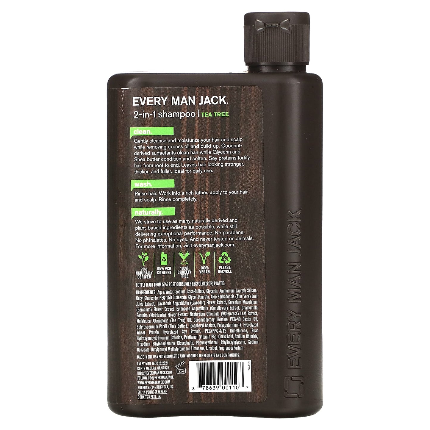 Every Man Jack 2-in-1 Thickening Shampoo & Conditioner - Image 2