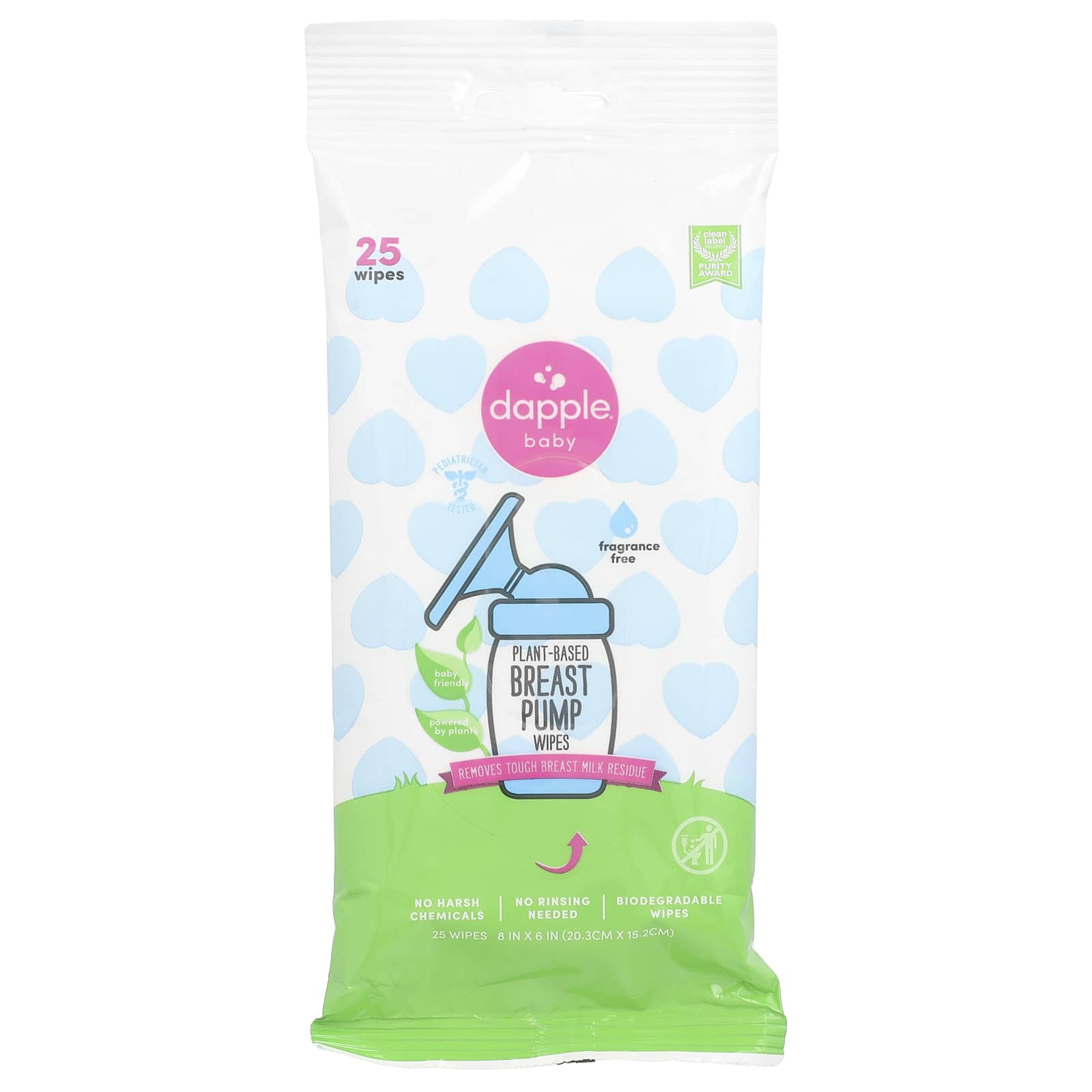 Plant-Based Breast Pump Wipes for Fragrance-Free Cleaning - Image 1