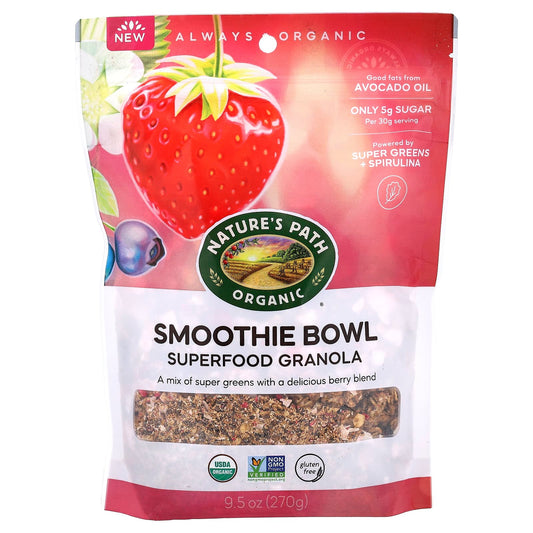 Nature's Path, Organic Smoothie Bowl, Superfood Granola, 9.5 oz (270 g) - Image 1