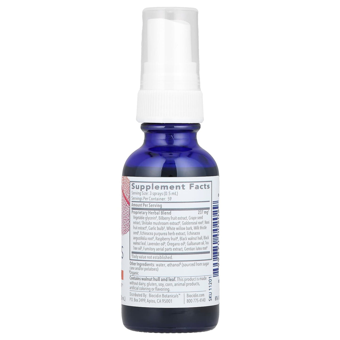 Natural Immune Response & Respiratory Support with Biocidin TS Throat Spray - Image 2
