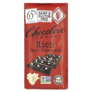 Indulge in Rich Dark Chocolate from Chocolove, 65% Cocoa, 3.2 oz
