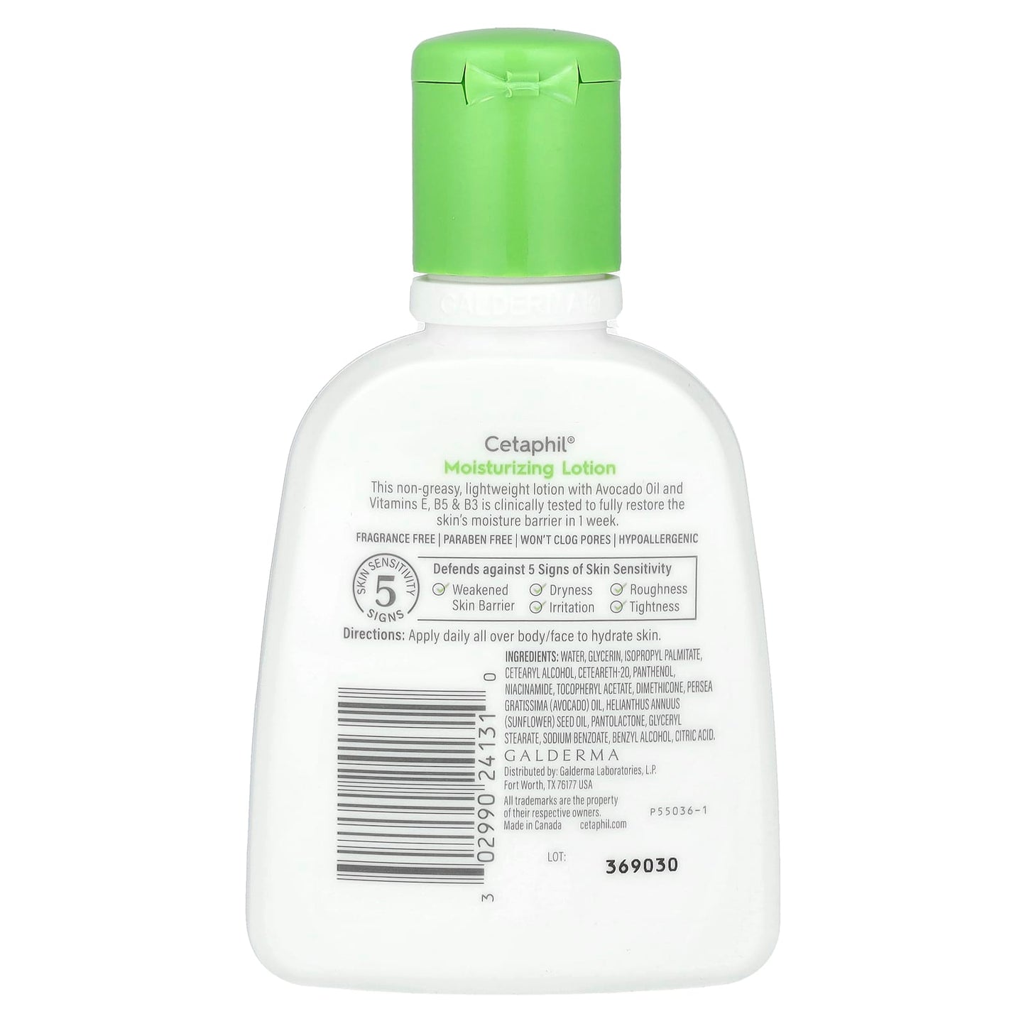 Fragrance-Free Moisturizing Lotion for Sensitive Skin by Cetaphil - Image 2
