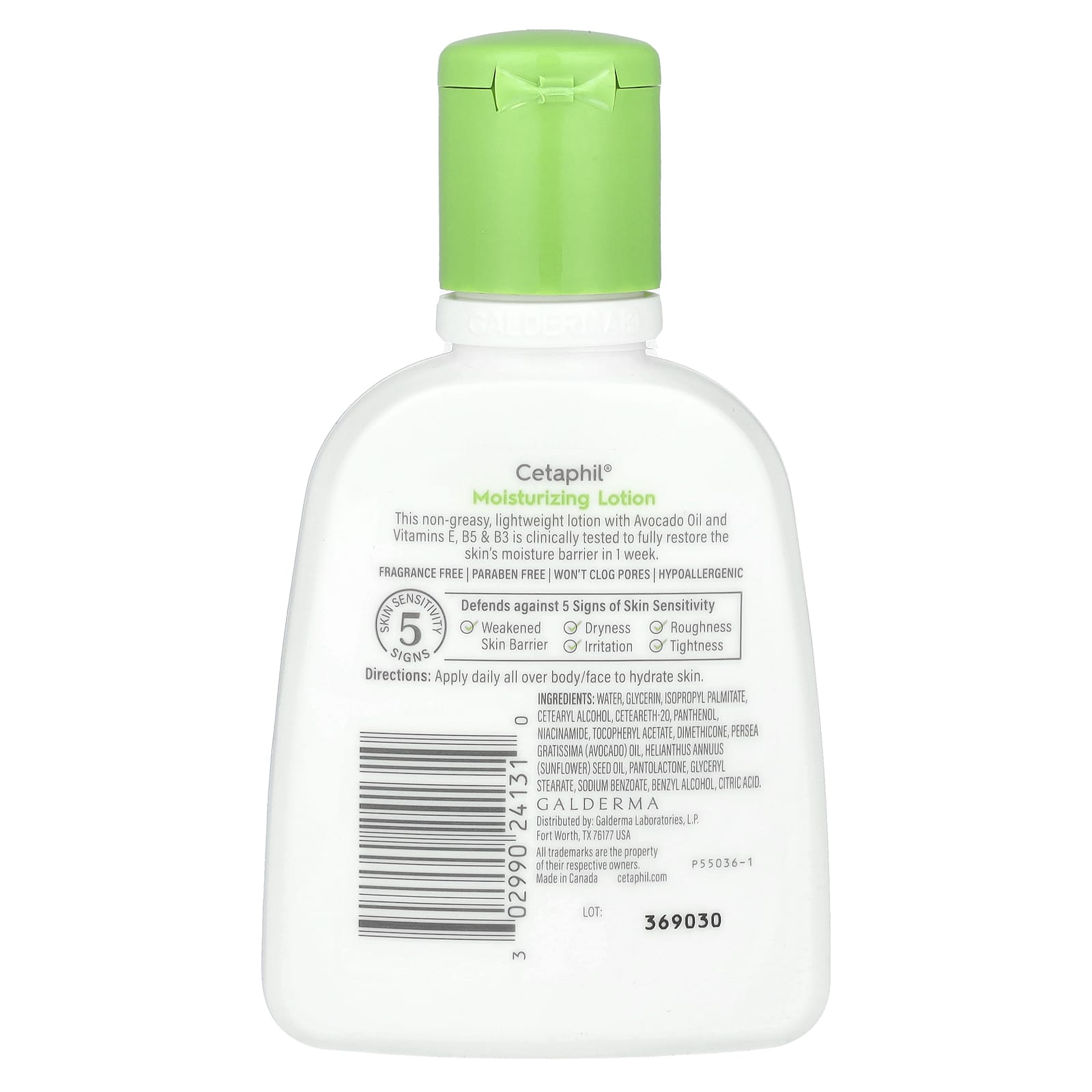 Fragrance-Free Moisturizing Lotion for Sensitive Skin by Cetaphil - Image 2