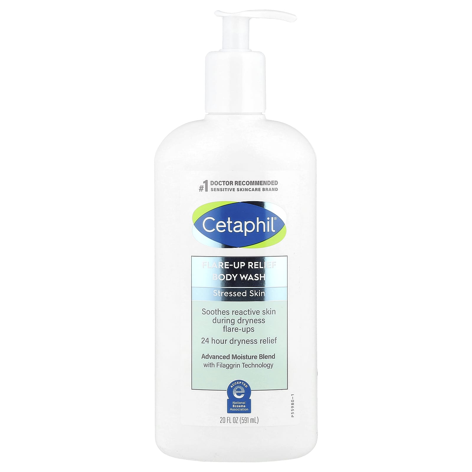 Cetaphil Flare-Up Relief Body Wash for Dry, Irritated Skin - Image 1