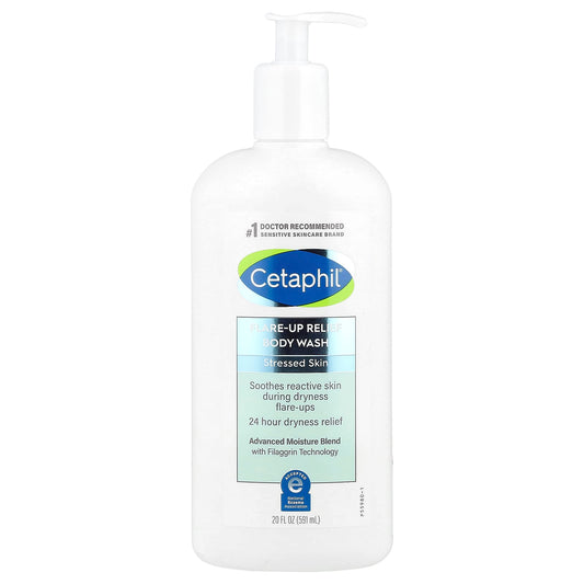Cetaphil Flare-Up Relief Body Wash for Dry, Irritated Skin - Image 1
