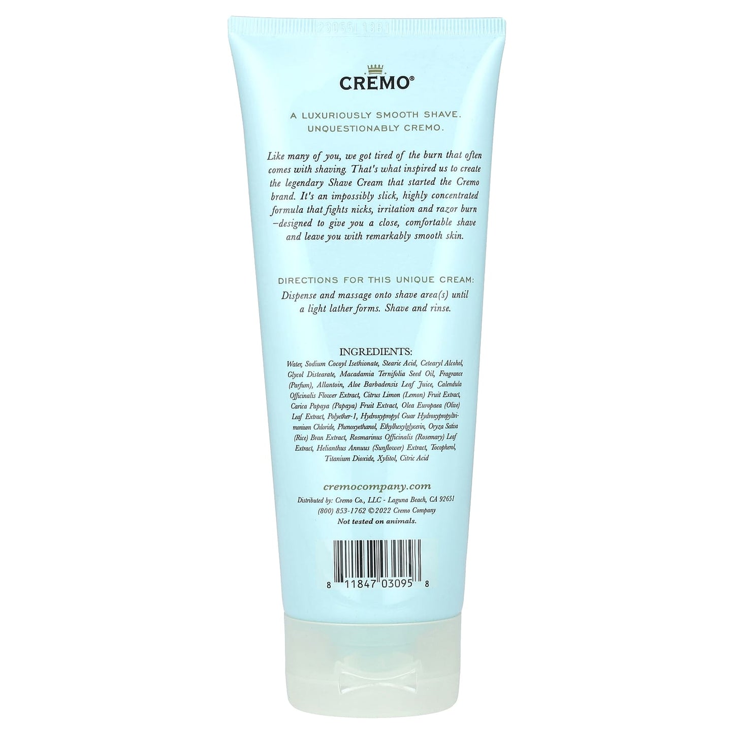 Vanilla Orchid Shave Cream by Cremo - Smooth, Nourishing Shave - Image 2