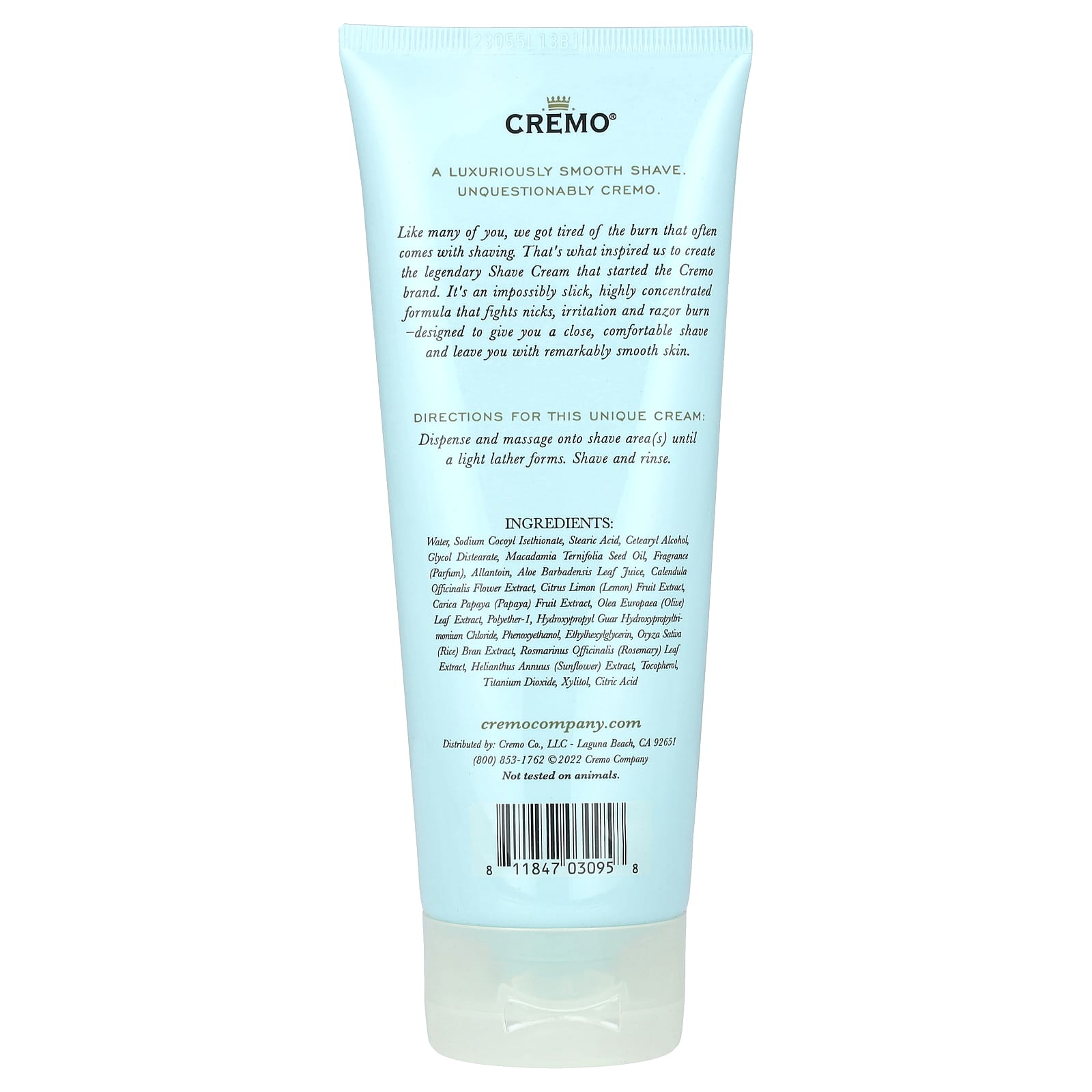 Vanilla Orchid Shave Cream by Cremo - Smooth, Nourishing Shave - Image 2