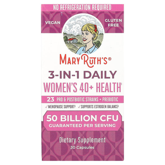 MaryRuth's, 3-In-1 Daily Women's 40+ Health, 30 Capsules - Image 1
