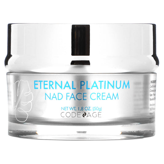 Eternal Platinum NAD Face Cream for Youthful, Firmed Skin - CodeAge - Image 1