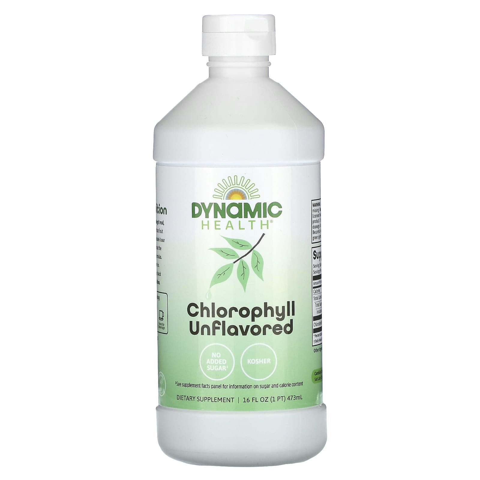 Boost Energy & Vitality with Dynamic Health Chlorophyll Unflavored Juice Concentrate - Image 1