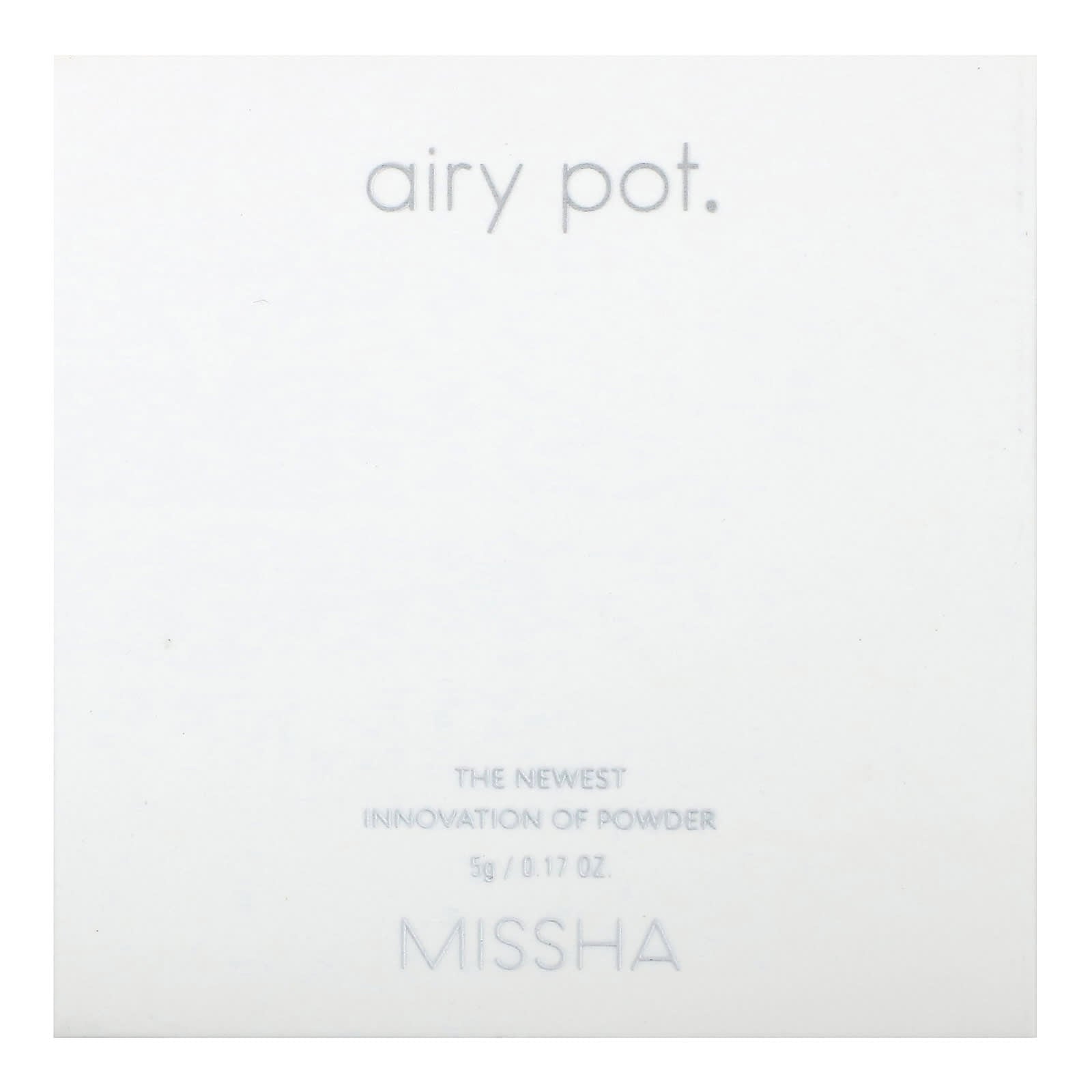 Missha, Airy Pod Pressed Powder, Translucent, 0.17 oz (5 g) - Image 2