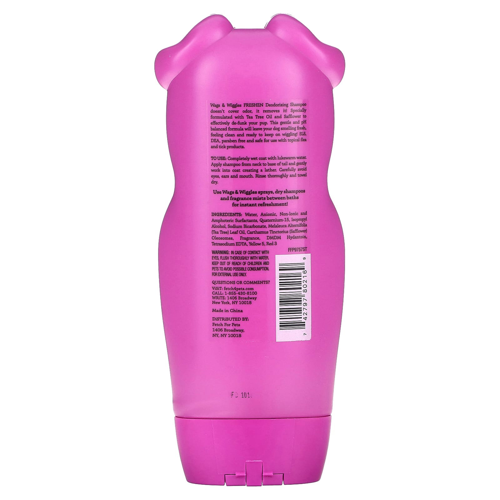 Wags & Wiggles, Freshen Deodorizing Shampoo, Very Berry, 16 fl oz (473 ml) - Image 2