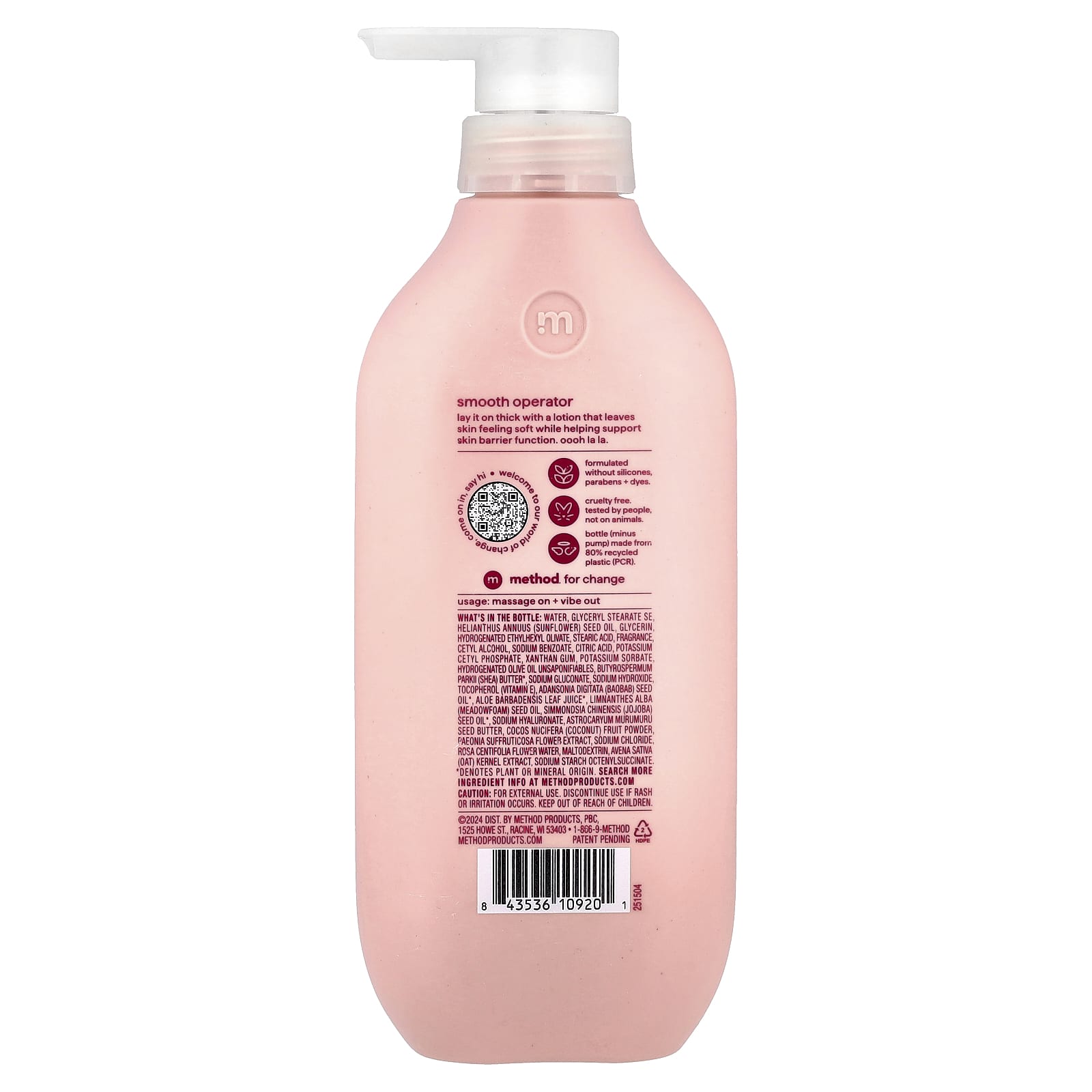 Method, Body Lotion, Pure Peace, 14 fl oz (414 ml) - Image 2