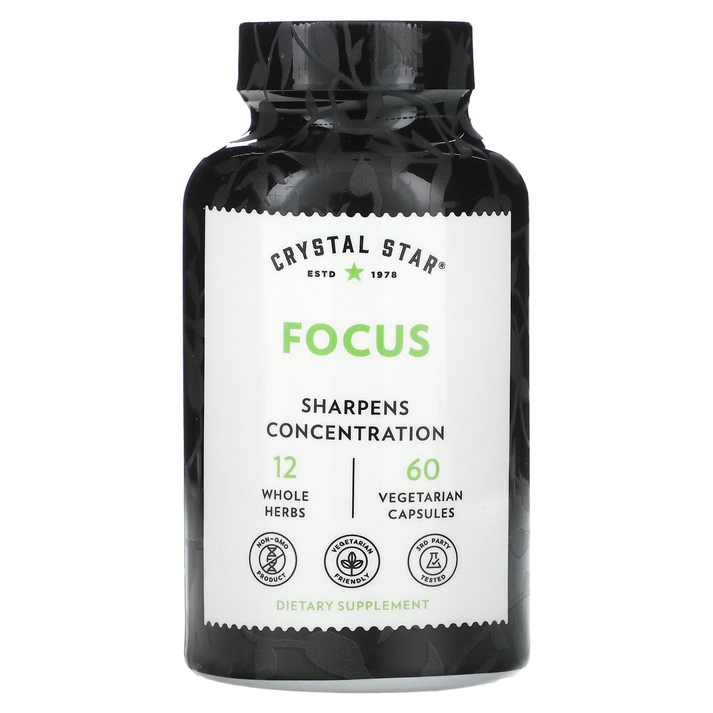 Bacopa Monnieri & Gotu Kola for Mental Clarity - 60 Capsules - Image 1