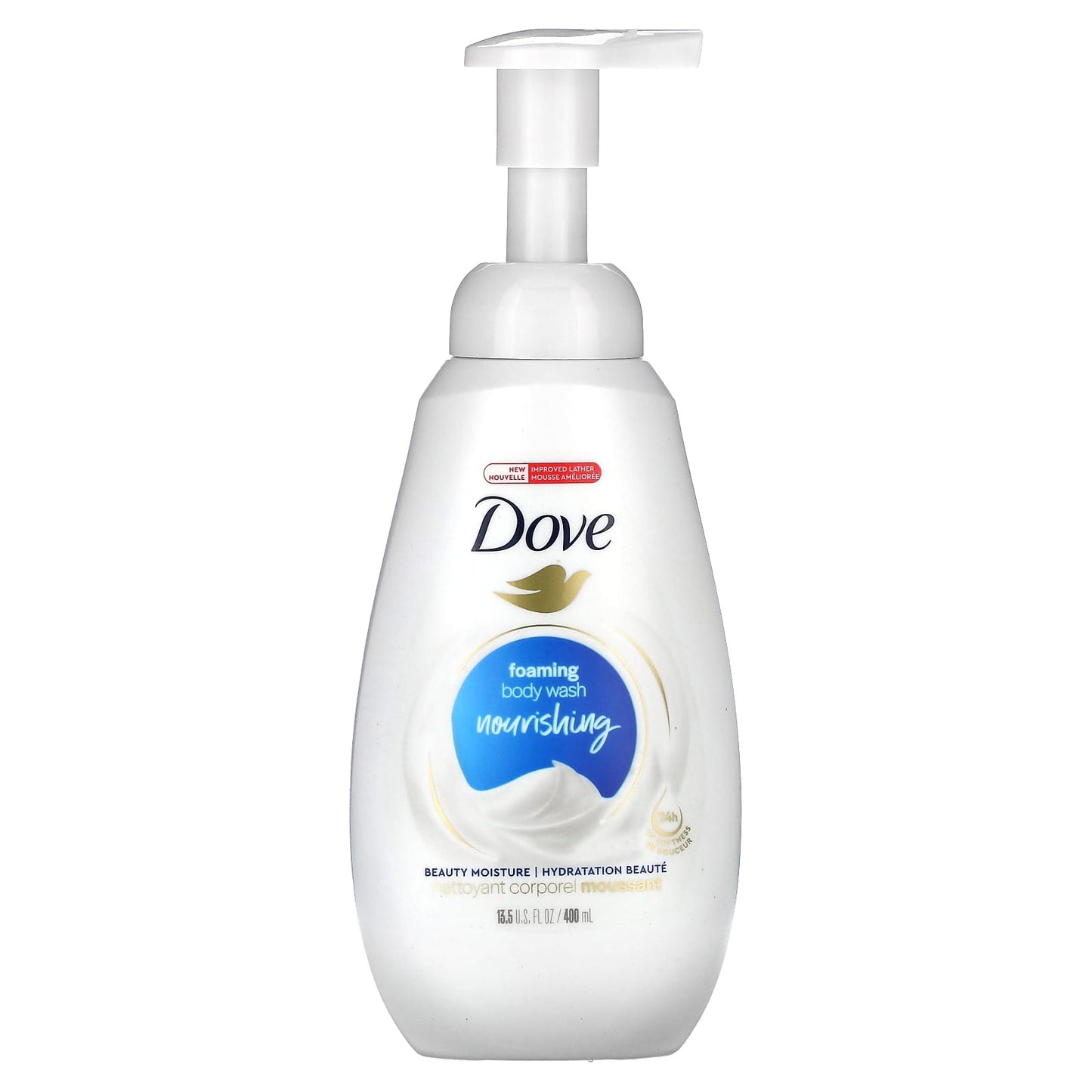 Soften Your Skin with Dove Instant Foaming Body Wash - Image 1