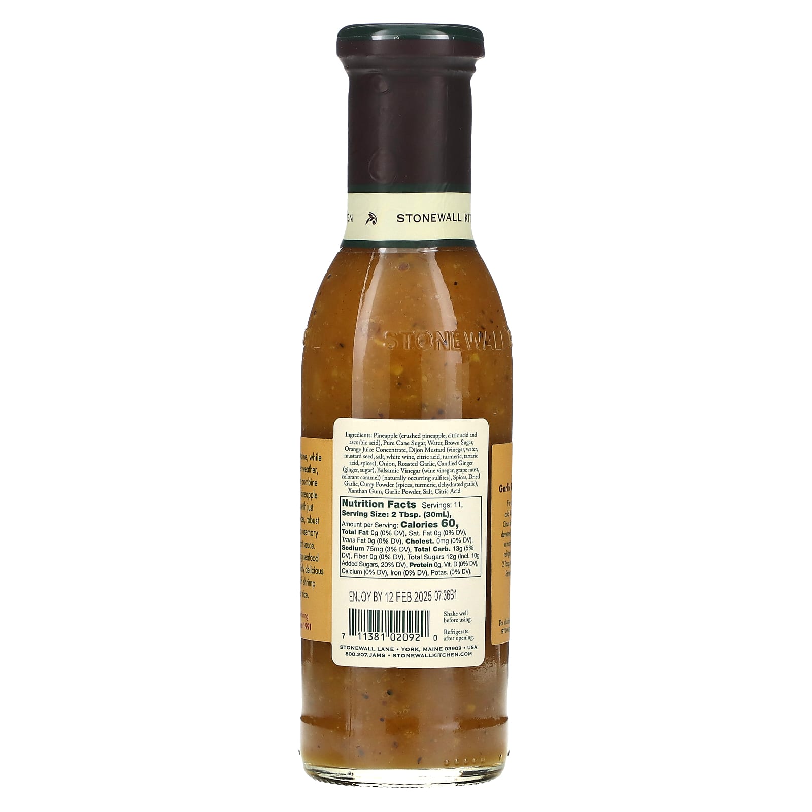 Stonewall Kitchen, Garlic Rosemary Citrus Sauce, 11 fl oz (330 ml) - Image 2