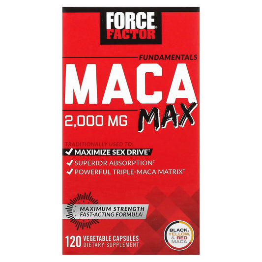 Boost Libido & Energy with Force Factor Maca Max - Image 1