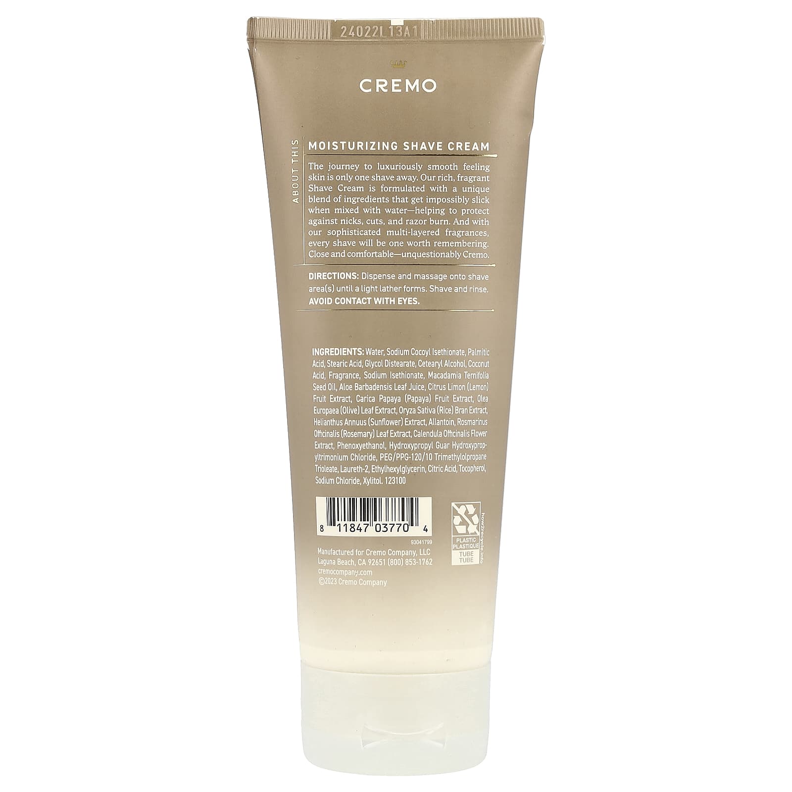 Luxurious Shave Cream for Close, Comfortable Shaves by Cremo - Image 2